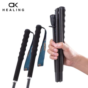 Carbon Fiber Collapsible Telescopic Hiking Poles