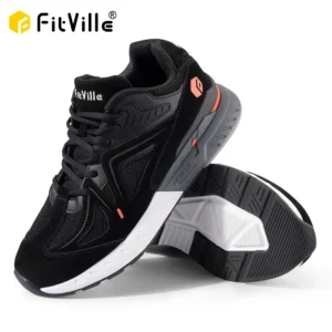FitVille Men's Walking Shoes Extra Wide Lightweight